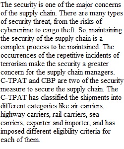 Supply Chain Management-Discussion